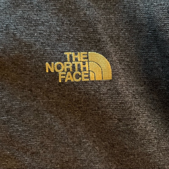 The North Face | Gray & Gold Hooded Sweatshirt | Sz M - Picture 12 of 15